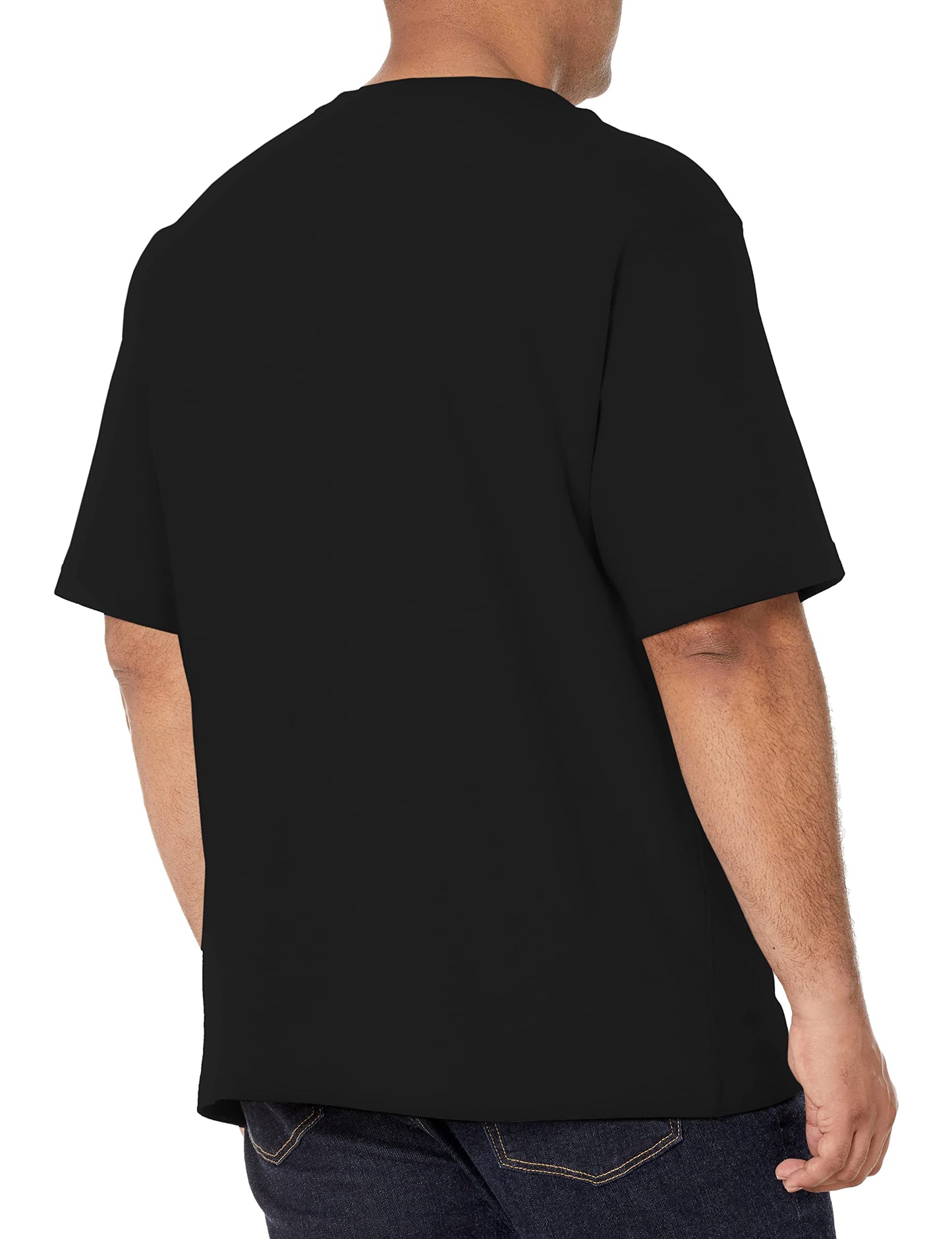 Carhartt Camiseta con Bolsillo Iconic K87 para Hombre (Negro / Talla L)