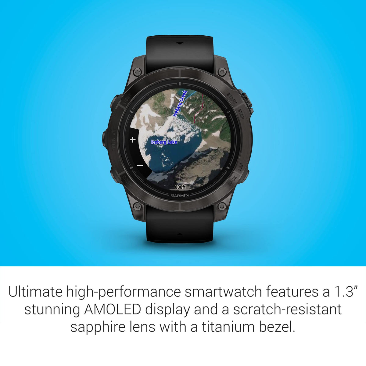 Garmin Reloj Inteligente epix Pro Gen 2 Sapphire (47mm / Black)