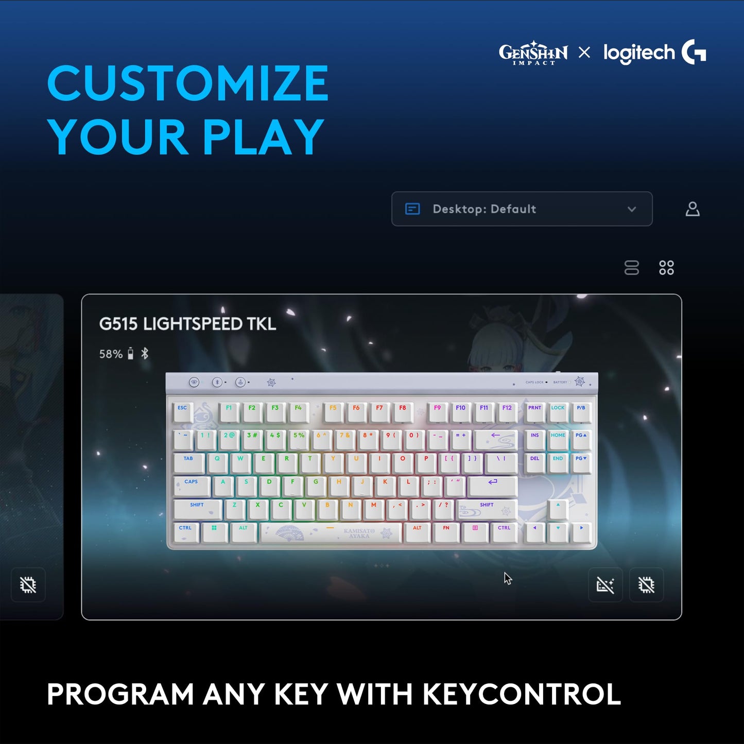 Logitech G515 Teclado Inalámbrico Gaming TKL