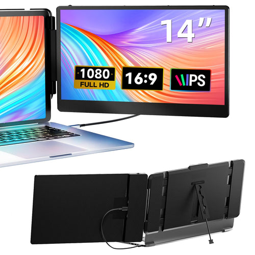 Extensor de Pantalla Portátil para Laptop (14" / FHD 1080P)