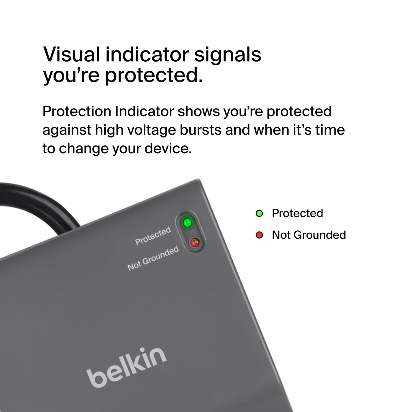 Belkin Regleta Protectora contra Sobretensiones de 12 Salidas (Cable de 8ft)