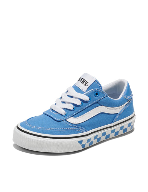 Vans Kids' Brooklyn LS Shoe - Casual Low-Top Sneakers for Boys & Girls