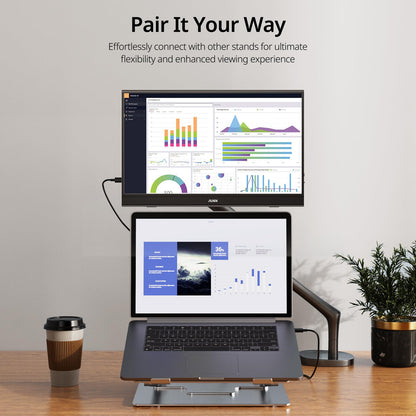 Monitor Portátil MNN de 15.6" (FHD 1080P)