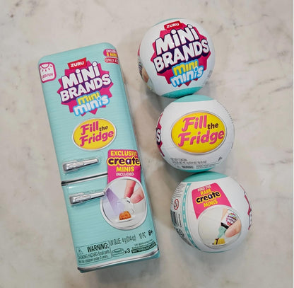 Zuru Set Refrigerador Fill The Fridge de Mini Brands (Mini Minis)