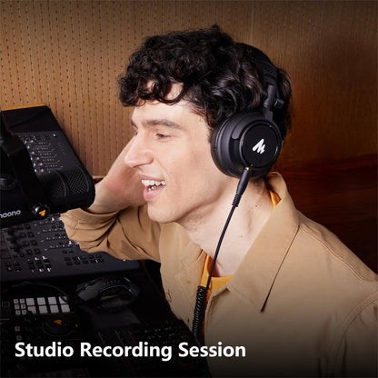 MAONO Auriculares Profesionales de Monitor de Estudio MH601