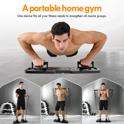 Tabla de Flexiones y Equipo de Gimnasio en Casa MQRW
