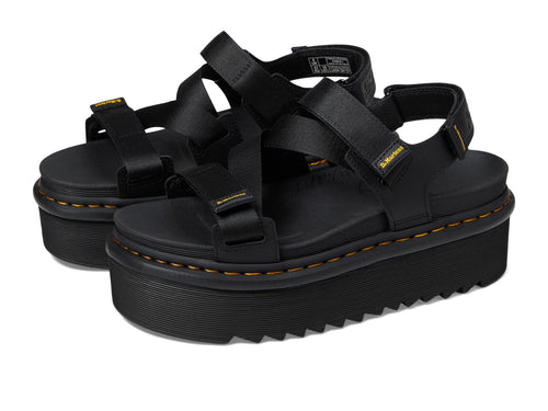 Dr. Martens Unisex Kimber II, Black Athena Webbing