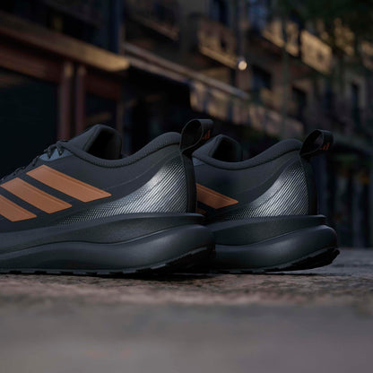 adidas Men's Run Falcon 6 All Terrain, Black/Thermal Gold Metallic/White