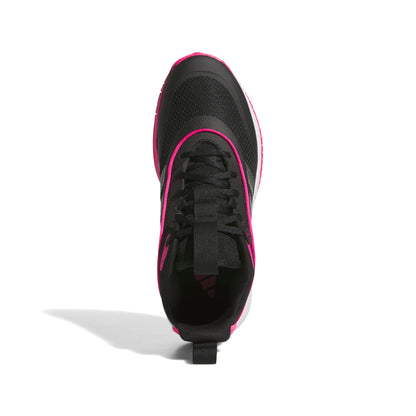 Adidas Men's Own The Game 3.0 Basketball, Black/Iron Metallic/Shock Pink