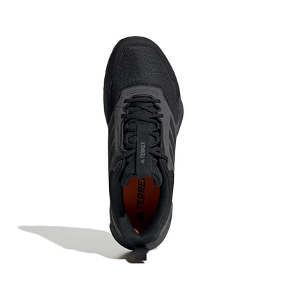 Adidas Mens Terrex Tracefinder 2 Trail Running, Black/Black/Grey