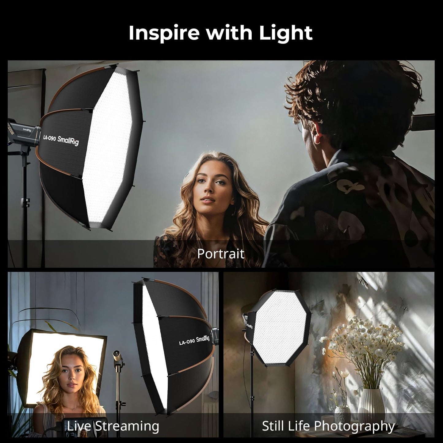 SmallRig LA-O90 Softbox Octagonal (35" / 90cm)