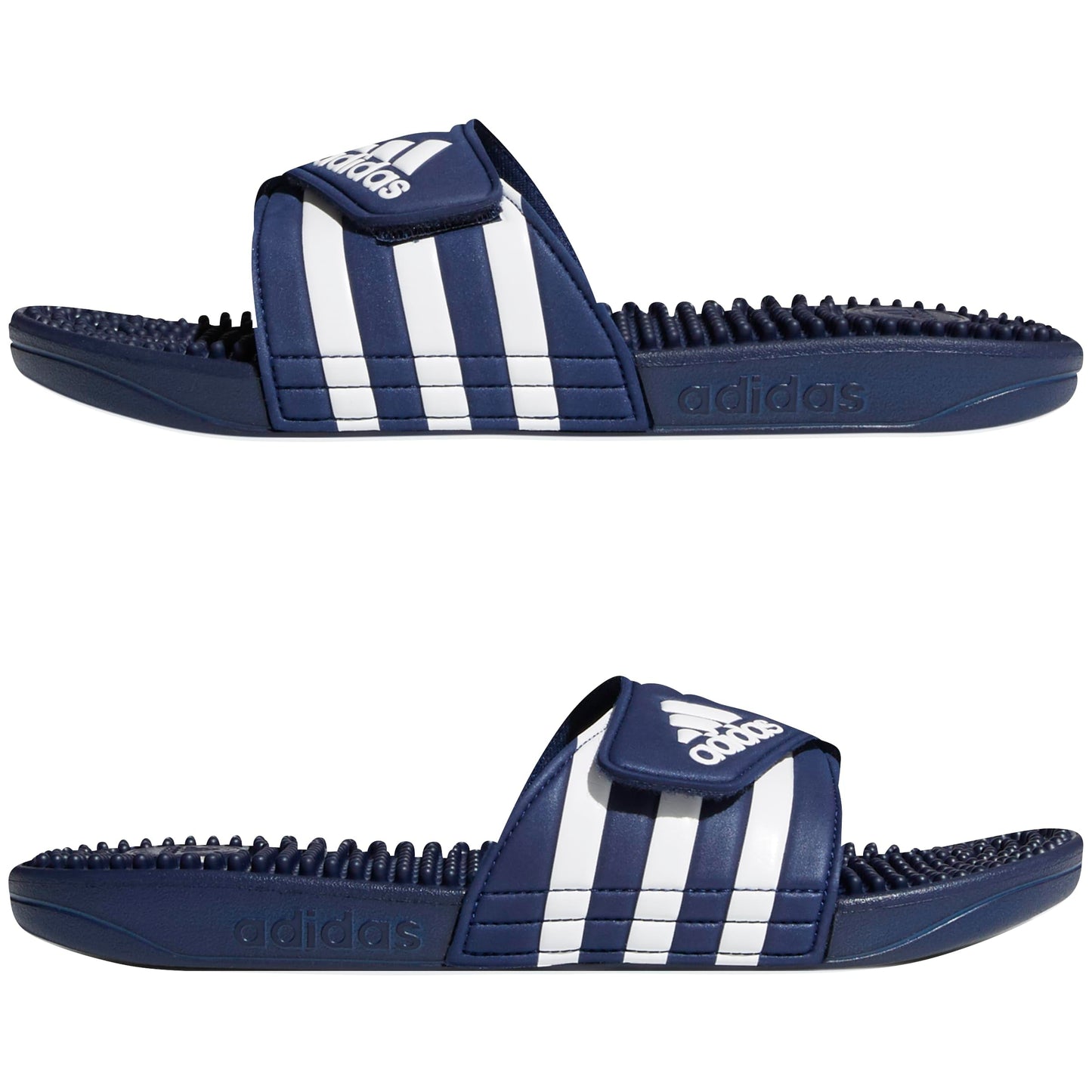 Adidas Performance Adissage Sandal, Dark Blue/White/Dark Blue