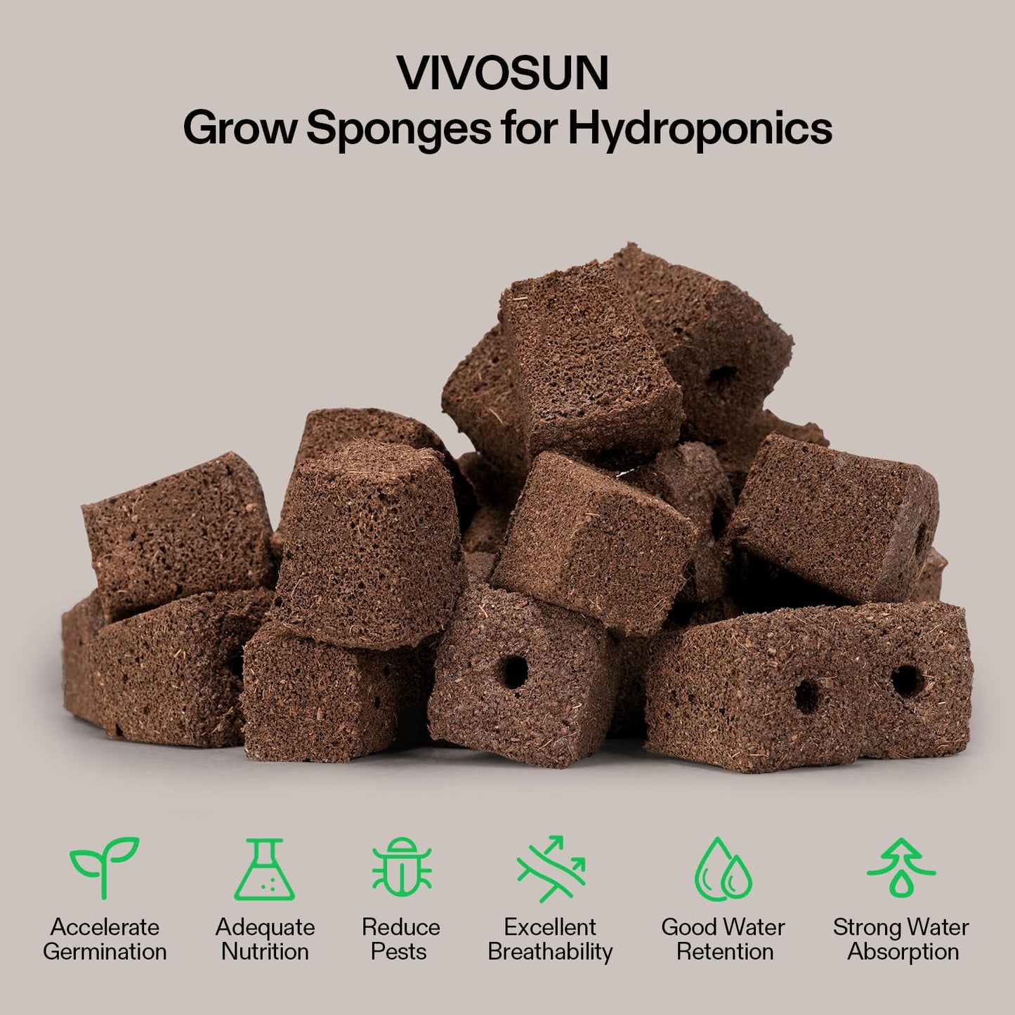 VIVOSUN Sistema de Cultivo Hidropónico de Jardinería