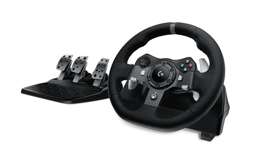 Logitech Volante de Carreras G920 Driving Force (Negro)