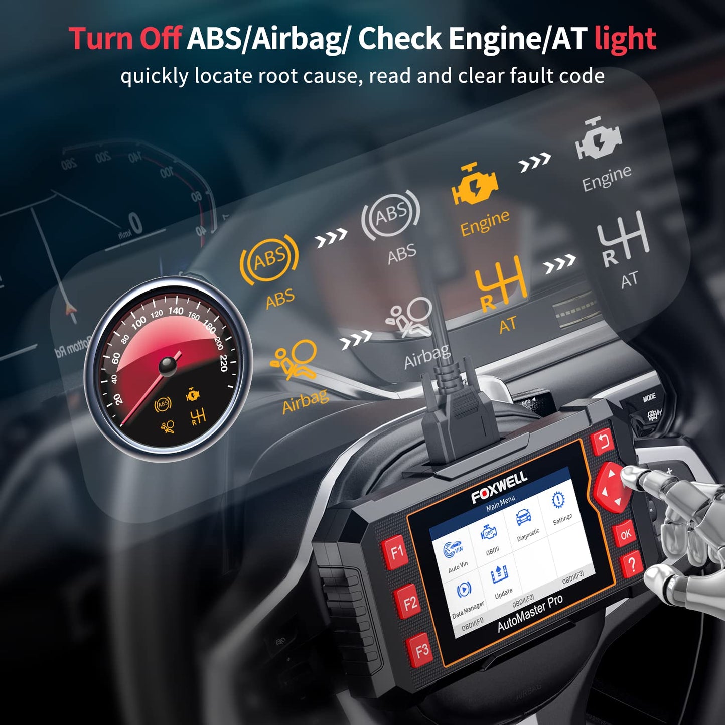 FOXWELL NT604 Elite Escáner OBD2