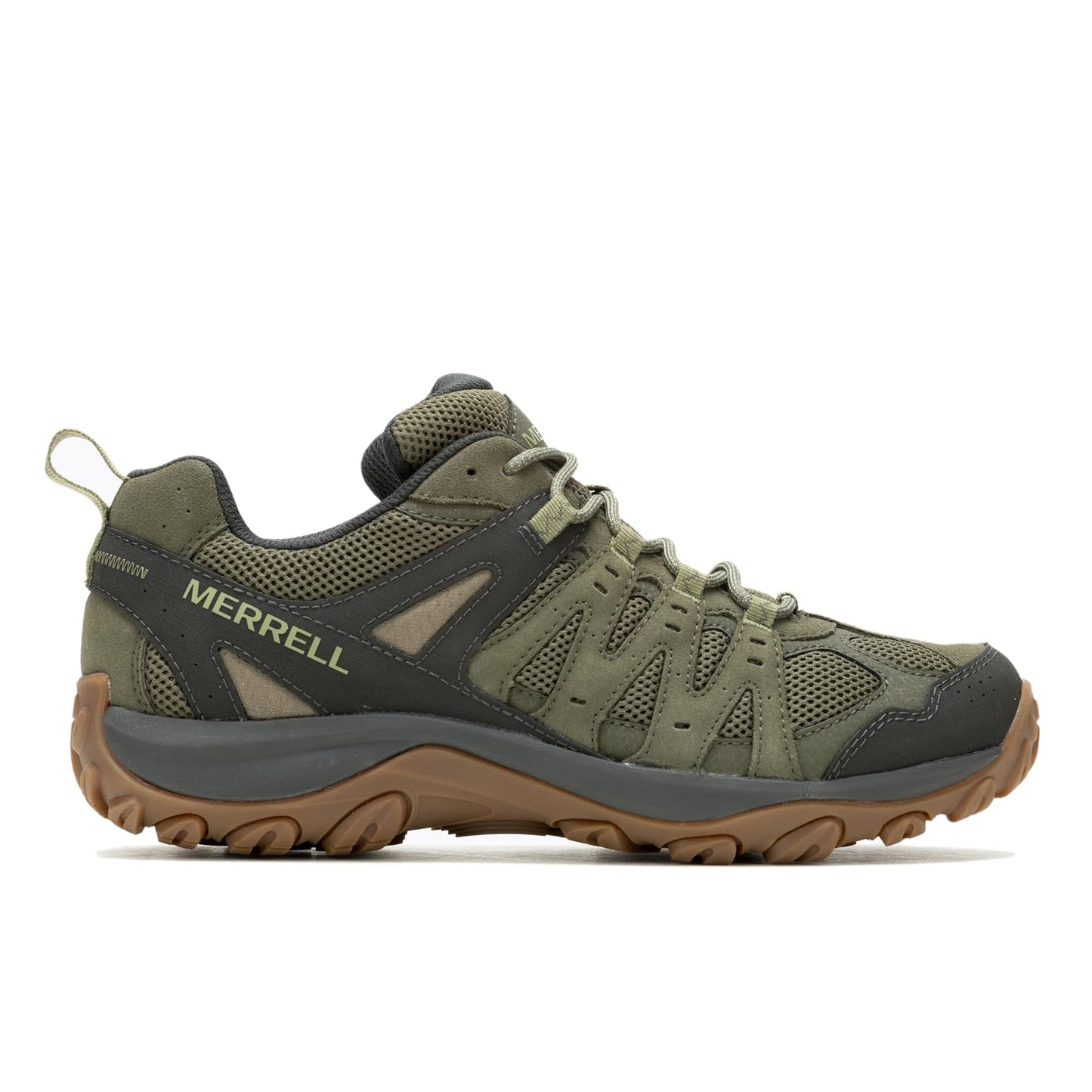 Merrell Men's Hiking Hiking Shoe, Olive/Moss