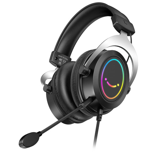 FIFINE Auriculares para Juegos RGB Ampligame H3