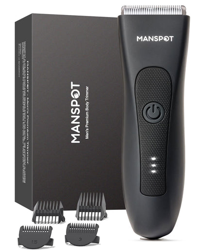 MANSPOT Recortadora de Vello Corporal y de Ingle para Hombres