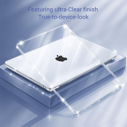 MOSISO Funda Transparente Cristalina para MacBook Air de 13.6 Pulgadas