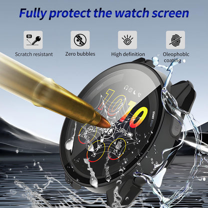 Kimiyaki Protector de Pantalla y Funda para Garmin Forerunner 165 (Paquete de 2)