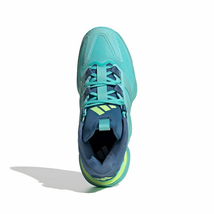 adidas Women's Court Stabil Volleyball, Flash Aqua/Flash Aqua