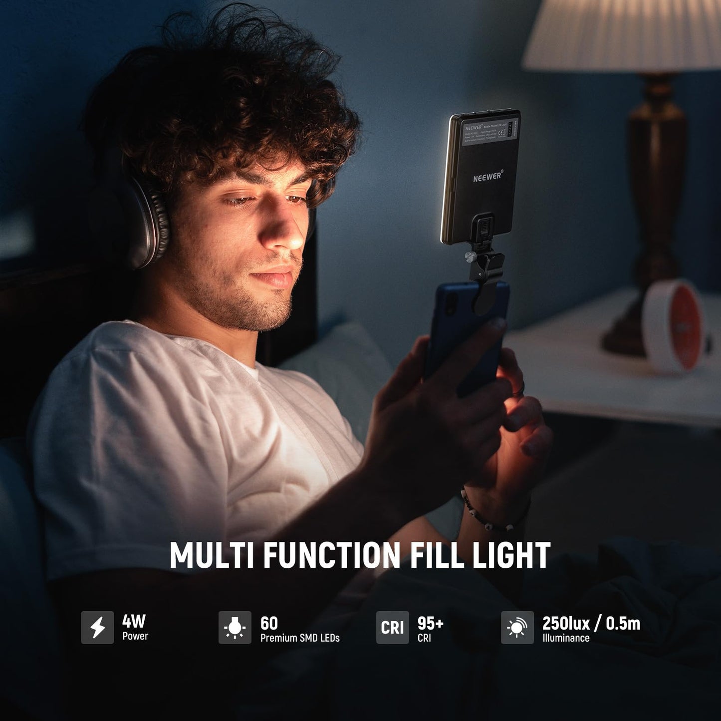 NEEWER Basics NL-60AI Luz para Selfie
