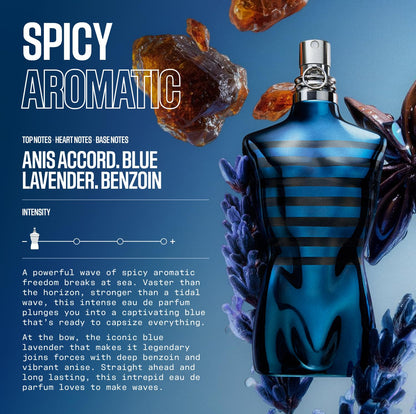 Jean Paul Gaultier Le Male In Blue para Hombre (4.2 oz / EDP Spray)
