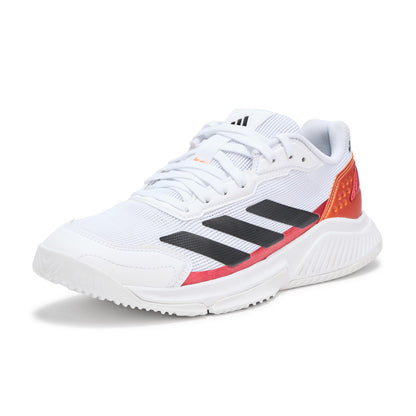adidas, Men, Courtquick Padel Shoes, White/Black, Medium