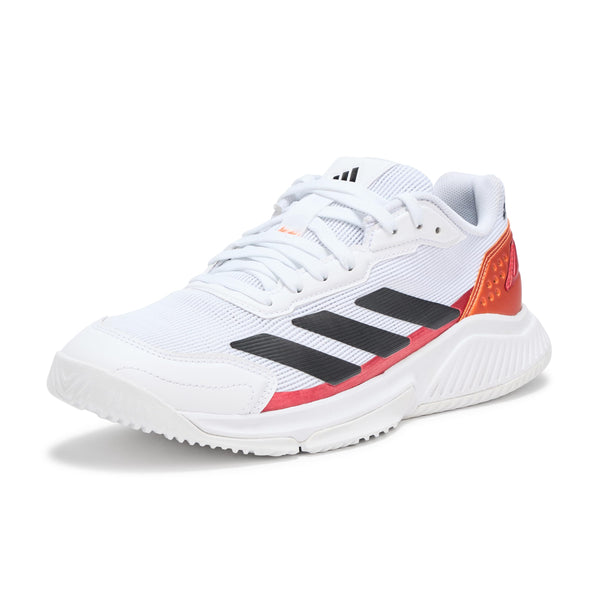 adidas, Men, Courtquick Padel Shoes, White/Black, Medium