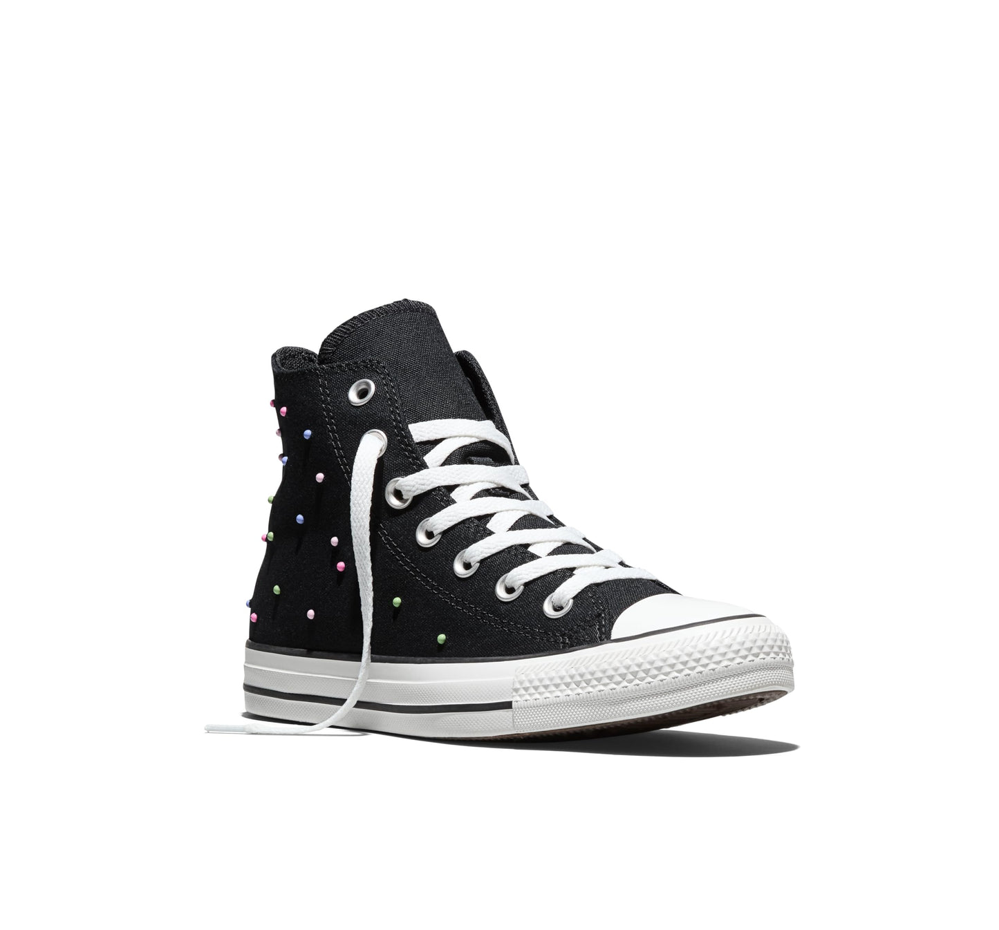 Converse, Unisex, Chuck Taylor All Star High-Top Mini Studs, Black/Pink/Very Peri