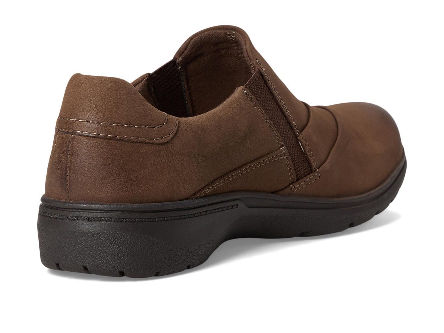 Clarks Collection Women's Carleigh Abby Loafer, Mushroom Nubuck
