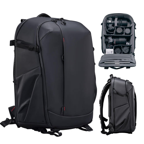 ULANZI Mochila Profesional para Cámara Fotográfica (Negro / 22L)