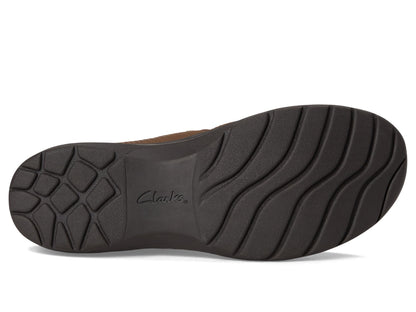 Clarks Collection Women's Carleigh Abby Loafer, Mushroom Nubuck