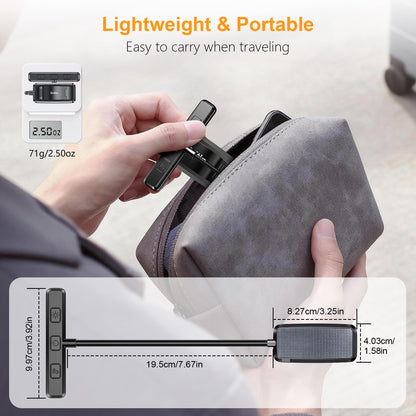 Gritin Luz de Lectura Recargable con Clip (19 LED)