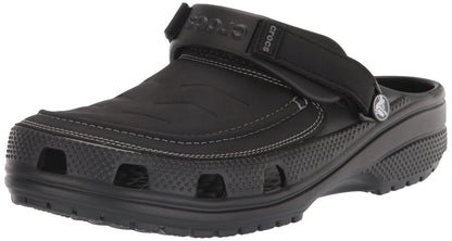 Crocs Men's Yukon Vista II LiteRide Clogs, Black/Slate Grey