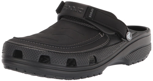 Crocs Men's Yukon Vista II LiteRide Clogs, Black/Slate Grey