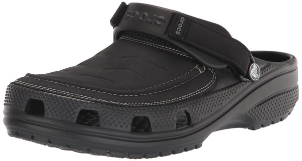 Crocs Men's Yukon Vista II LiteRide Clogs, Black/Slate Grey