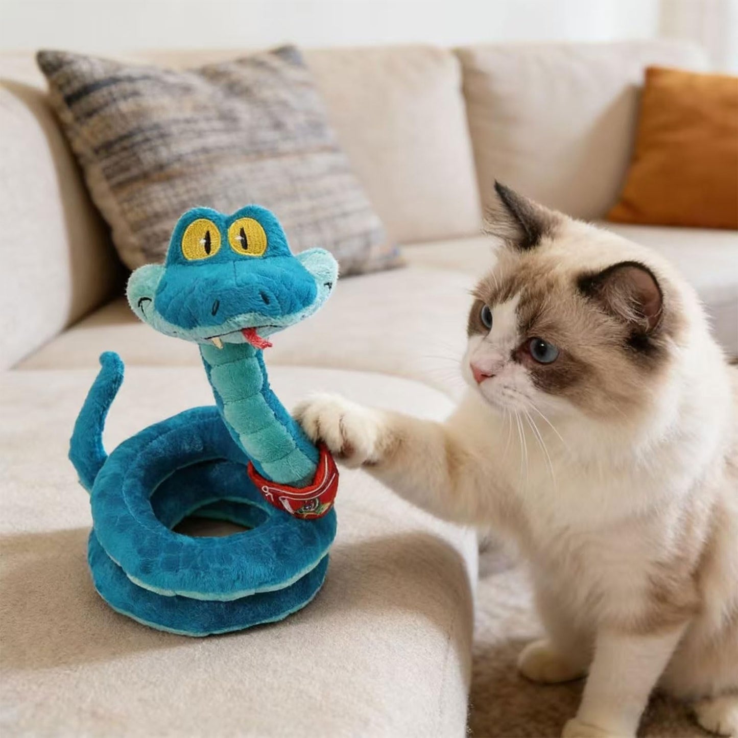 Mengyao Muñeco de Peluche de Serpiente