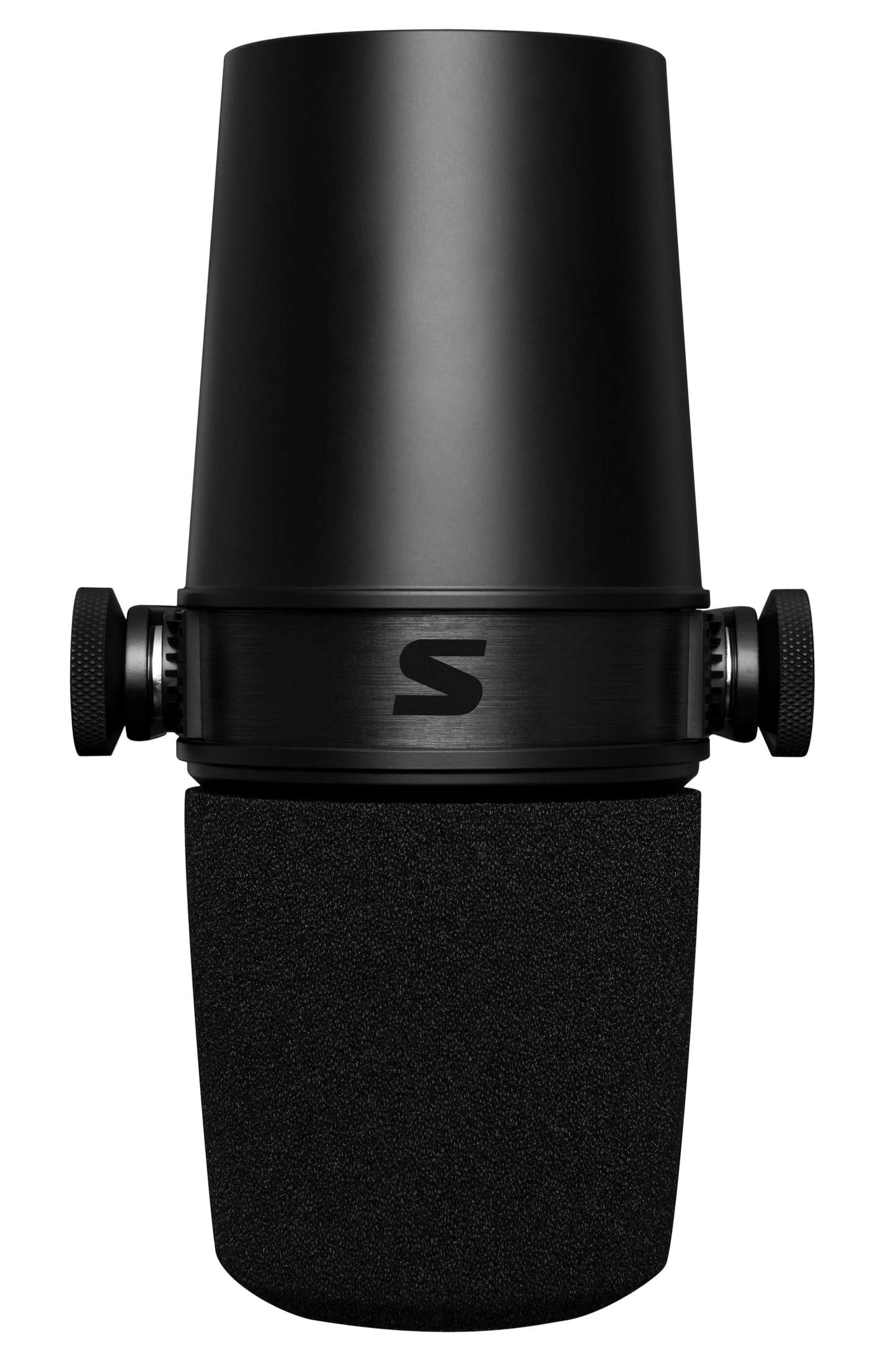 Shure MV7X XLR Dynamic Microphone – Voice-Isolating Cardioid Mic for Podcasting, Vocal Recording & Broadcasting, All-Metal, Black