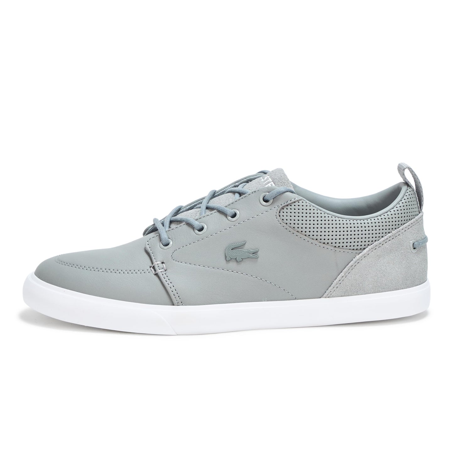 Lacoste Men's Bayliss Sneaker, Gray & White