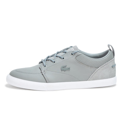 Lacoste Men's Bayliss Sneaker, Gray & White