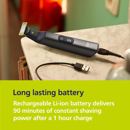 Philips Norelco Rasuradora Eléctrica OneBlade Pro 360 (Modelo QP6542/70)