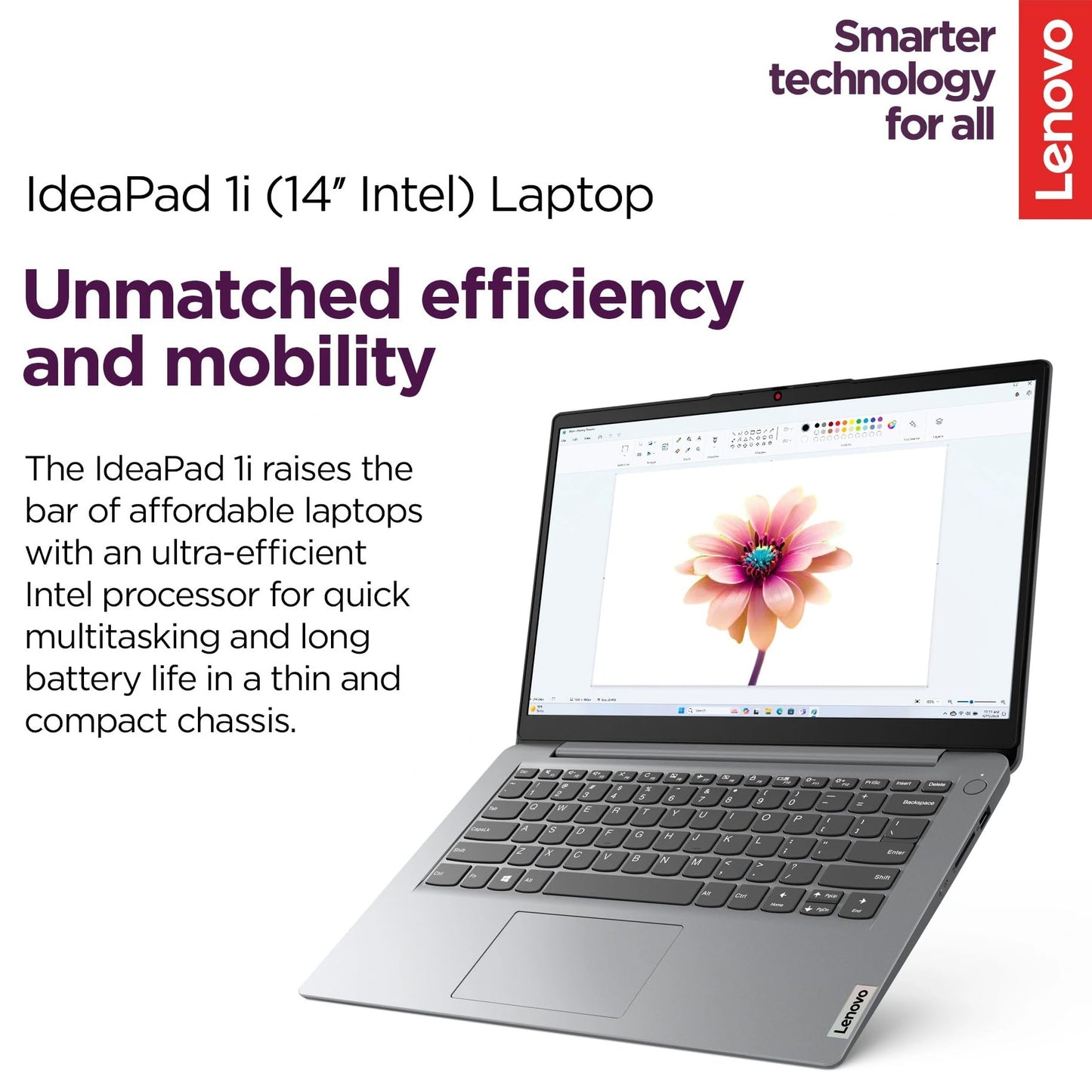 Lenovo Laptop Esencial 2026 para Estudiantes y el Hogar (256GB / Grey)