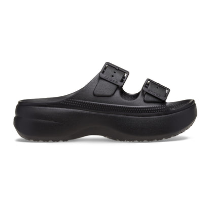 Crocs Women's Classic Saturday Platform Sandals, Black