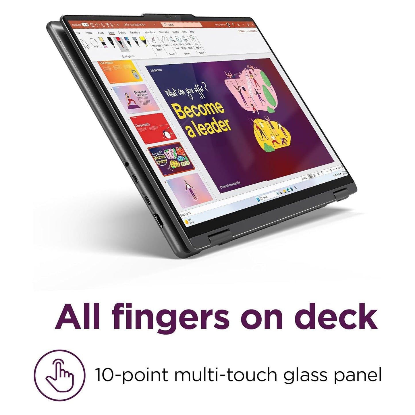 Lenovo Yoga 7i Laptop 2 en 1 (16" FHD+ 2K / Storm Grey)