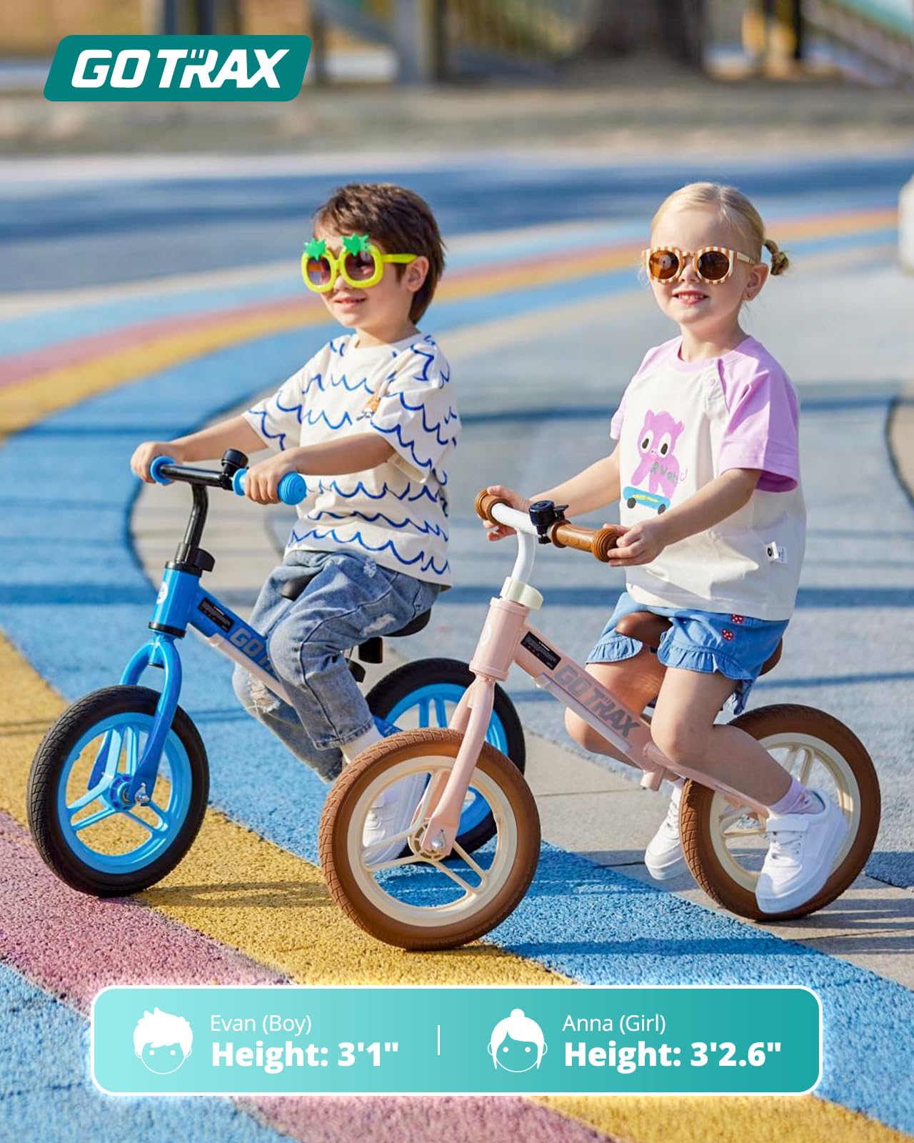 Gotrax Bicicleta de Equilibrio KS12 (12" / Pink)