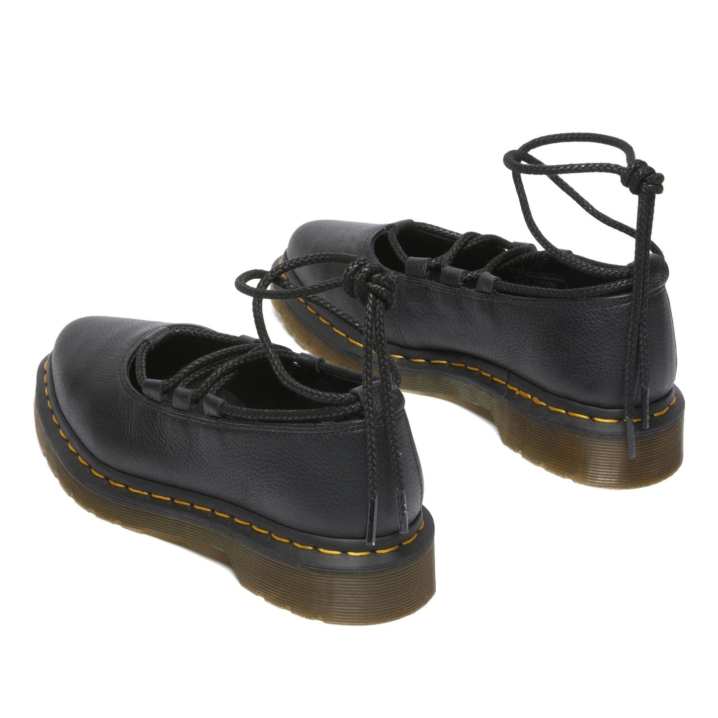 Dr. Martens Women's Elphie II Lace Up Shoe, Black Virginia