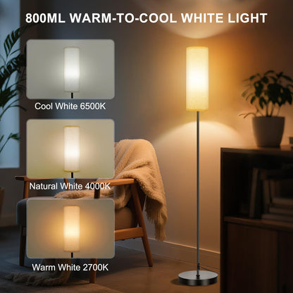 FRIDEKO HOME Lámpara de Pie Inteligente (9W / Beige)