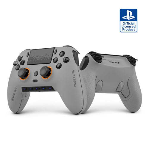 SCUF Controlador Inalámbrico de Rendimiento OMEGA PS5 (Gris Claro)