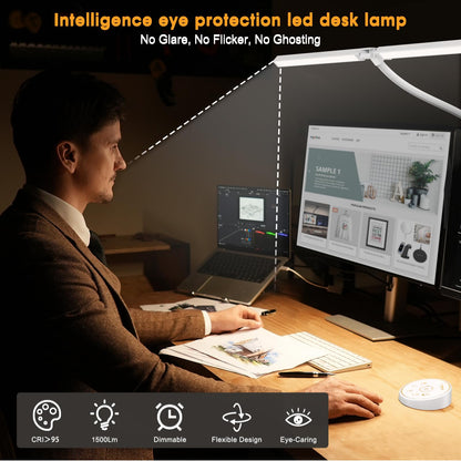 Pzloz Lámpara de Escritorio LED (24W / White)